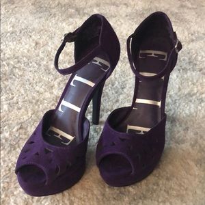 Purple Elle heels